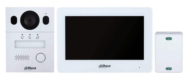 DHI-KTX01-S  DAHUA - Kit de Videoportero a 2 hilos (Monitor +