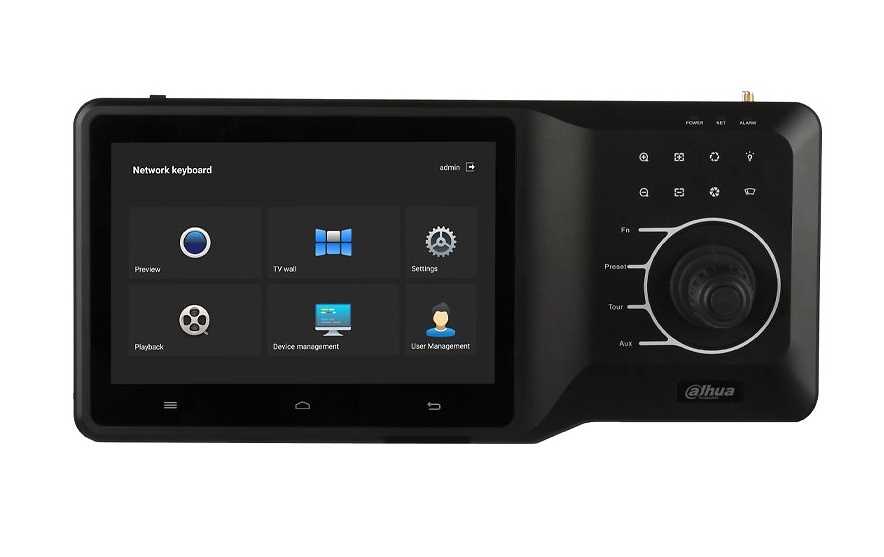 DHI-NKB5200 | DAHUA - Teclado de control | Salidas HDMI y VGA | Audio bidireccional | Wifi 