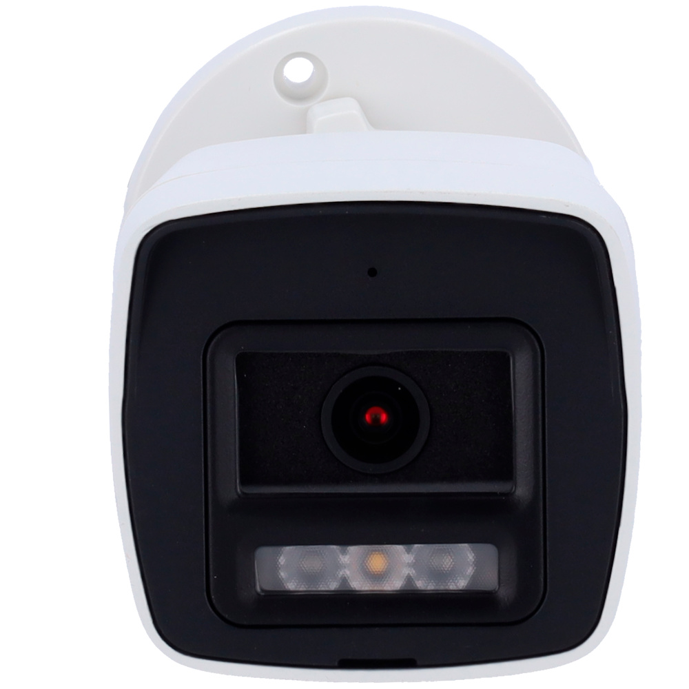 HIKVISION VALUE Cámara Hikvision DS-2CD1047G2H-LIUF(2.8mm), con ColorVu, 4Mpx, WDR 120dB, micrófono integrado y PoE IP67