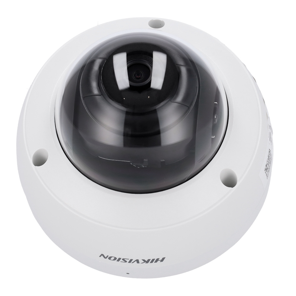 Domo HIKVISION Cámara Hikvision DS-2CD1123G2-IUF con carcasa resistente IP67/IK10, ranura microSD y conectividad PoE. Ofrece visión nocturna IR, audio integrado y análisis de movimiento con clasificación de personas y vehículos. Ideal para seguridad accesible con rendimiento profesional y fácil integración