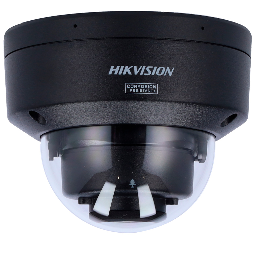 hikvision-ds-2cd2143g2lis2u-vision-nocturna cámara nocturna en color real gracias a la iluminación híbrida IR y luz blanca de 30 m. Tecnología ColorVu para imágenes nítidas 24/7 incluso en completa oscuridad