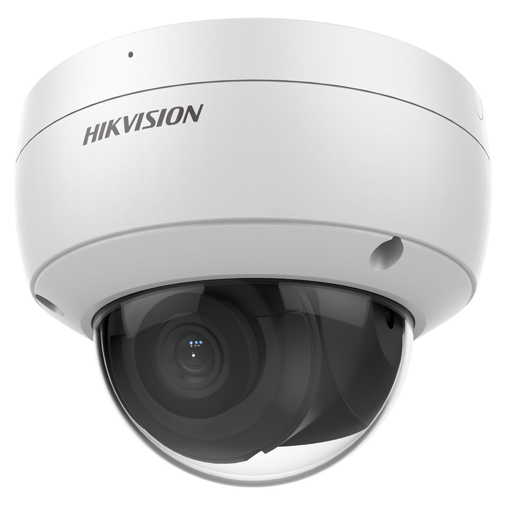 DS-2CD2183G2-IU(2.8mm)  |  HIKVISION  -  Cámara Domo IP AcuSense  |  8 Mpx  |  Lente fija 2,8mm  | Leds IR  30 metros | Micrófono integrado |  Detección de movimiento 2.0