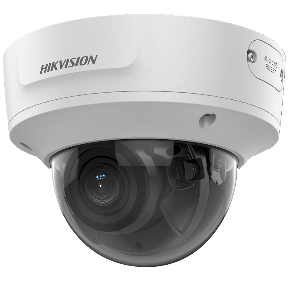 DS-2CD2783G2-IZS(2.8-12mm) | HIKVISION Compra la cámara IP para videovigilancia Hikvision DS-2CD2783G2-IZS(2.8-12mm) en nuestra tienda online. Con resolución 8MP y lente motorizada de 2.8-12mm, ofrece imágenes nítidas y detalladas. Equipadas con visión nocturna avanzada, detección inteligente de movimiento 2.0 y compresión H.265+ para almacenamiento eficiente. Incluye audio bidireccional y luz estroboscópica para mayor seguridad. Diseñada para exteriores con clasificación IP67, resistente al agua y polvo. Disfruta de acceso remoto y videovigilancia avanzada con tecnología Hikvision Disponible en tu tienda online de Videovigilancia y Seguridad electrónica www.ipcenter.es