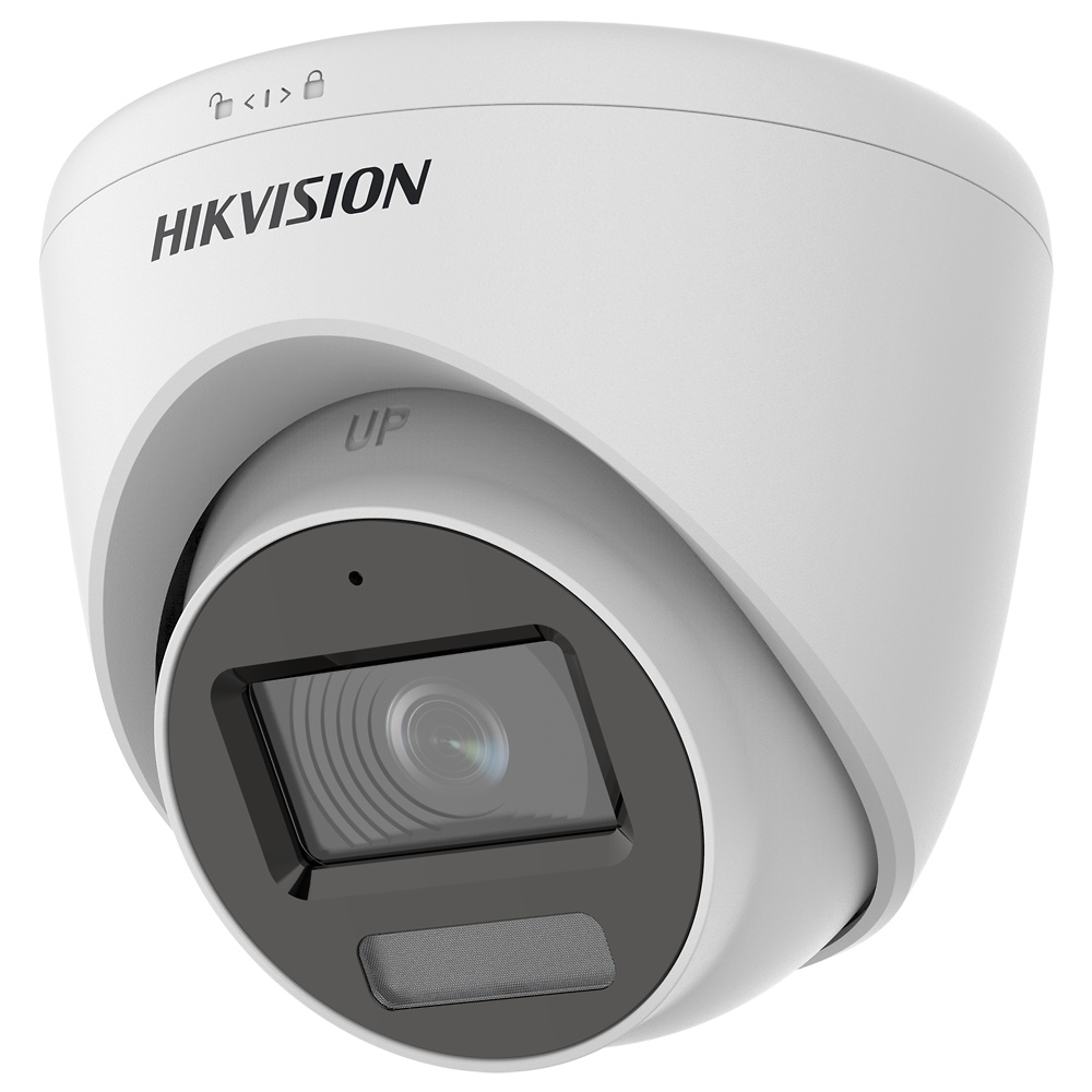 DS-2CE72KF0T-FS(3.6mm)  |  HIKVISION  -   Cámara Domo 4en1 Gama Value  |  5 Mpx  |  Lente fija 3,6mm  |  Luz blanca alcance 40 m |  Micrófono integrado