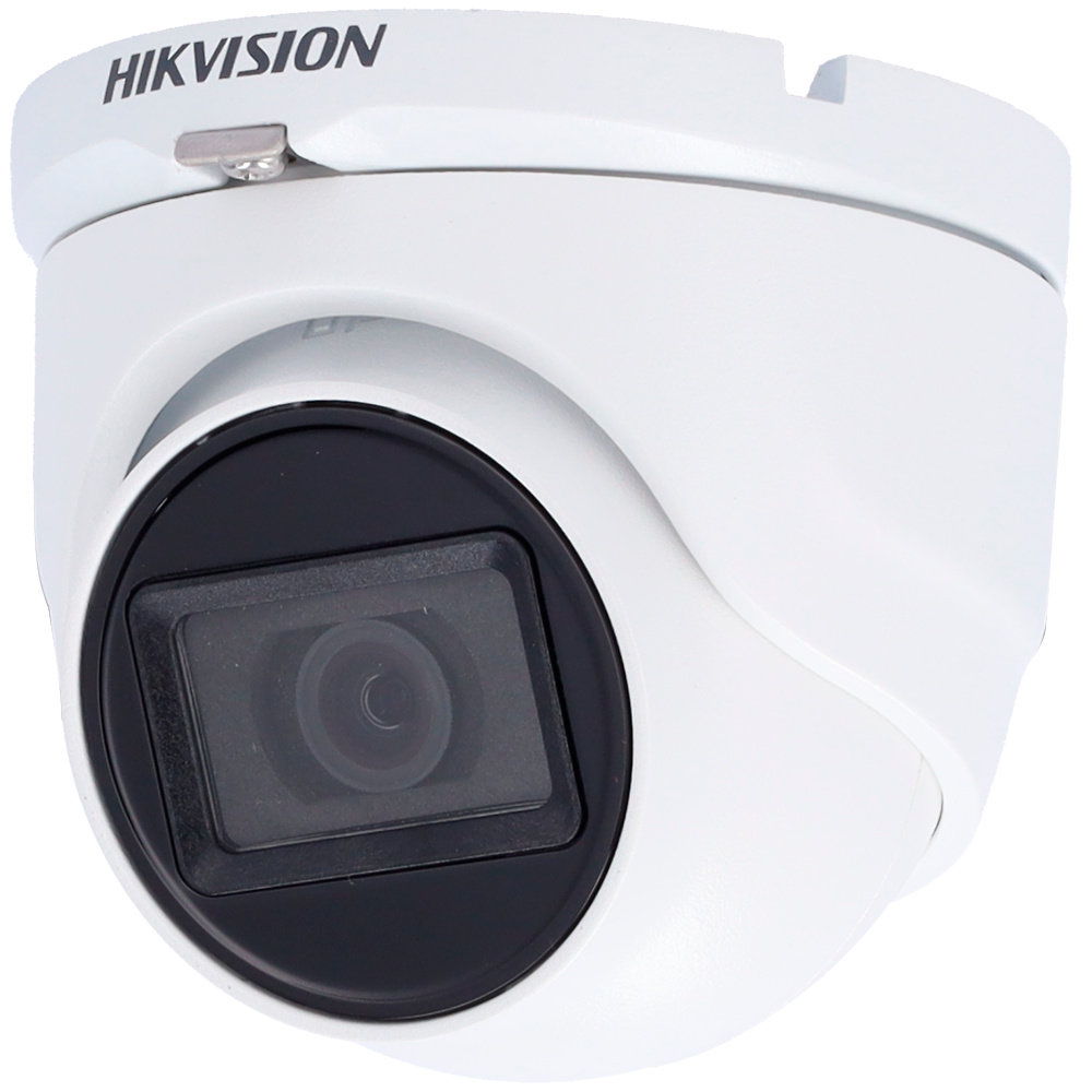 DS-2CE76D0T-ITMF(2.8mm)(C)   |  HIKVISION  -  Cámara domo  4 en1 Gama Value |  2Mpx  |  Lente fija 2,8mm  |  Leds IR 30 metros