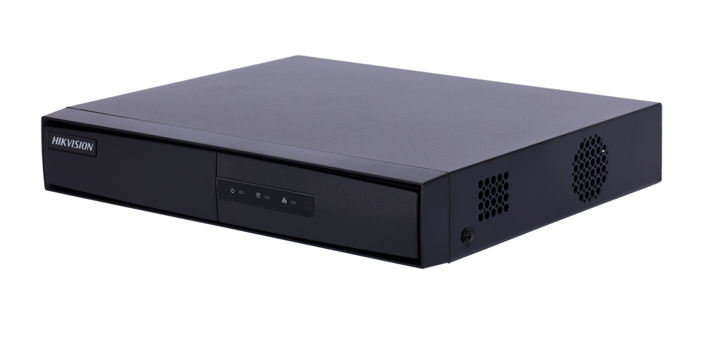 DS-7104NI-Q1/4P/M(D)  |  HIKVISION  -  Grabador NVR de 4 canales  | 4 Canales PoE  36W  |  40 Mbps  |  Resolución max. 6 Mpx