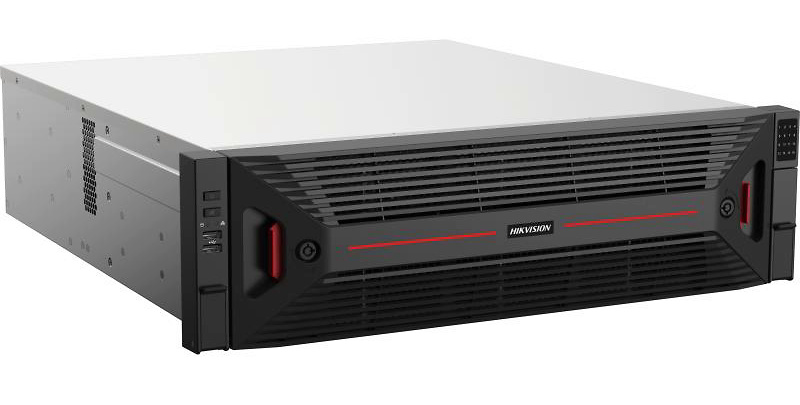 DS-96128NI-H16R | HIKVISION - Grabador NVR de 128 canales | Resolución máxima 32Mpx@2ch | Alarmas | Audio | 1024 Mbps 