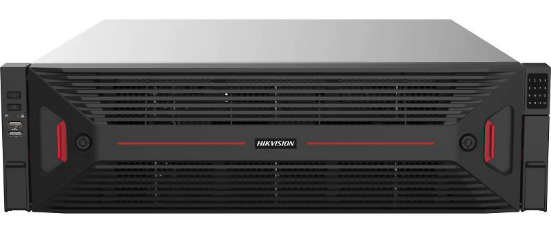DS-96128NI-H16R | HIKVISION - Grabador NVR de 128 canales | Resolución máxima 32Mpx@2ch | Alarmas | Audio | 1024 Mbps 