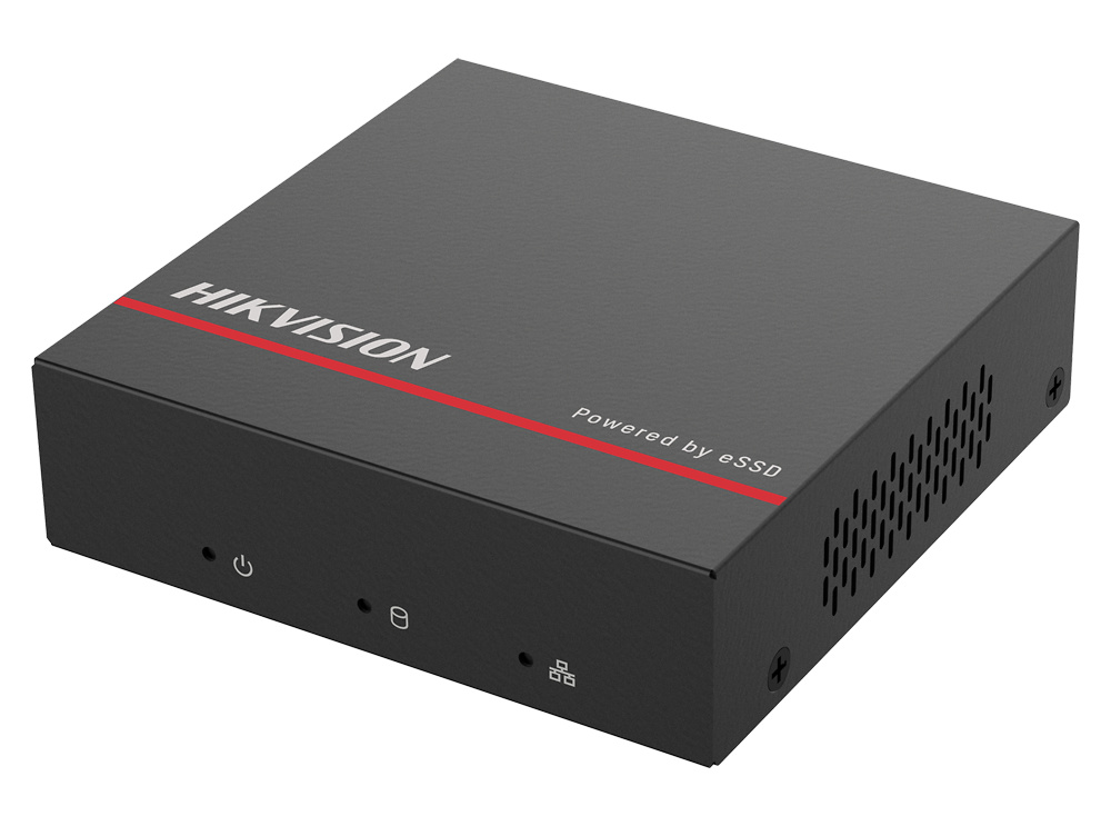 DS-E04NI-Q1(SSD 1T)  |  HIKVISION  -  Grabador NVR | 4 Canales |  Resolución máx. 4Mpx |  eSSD integrado 1TB  |  Ancho de banda 40 Mbps