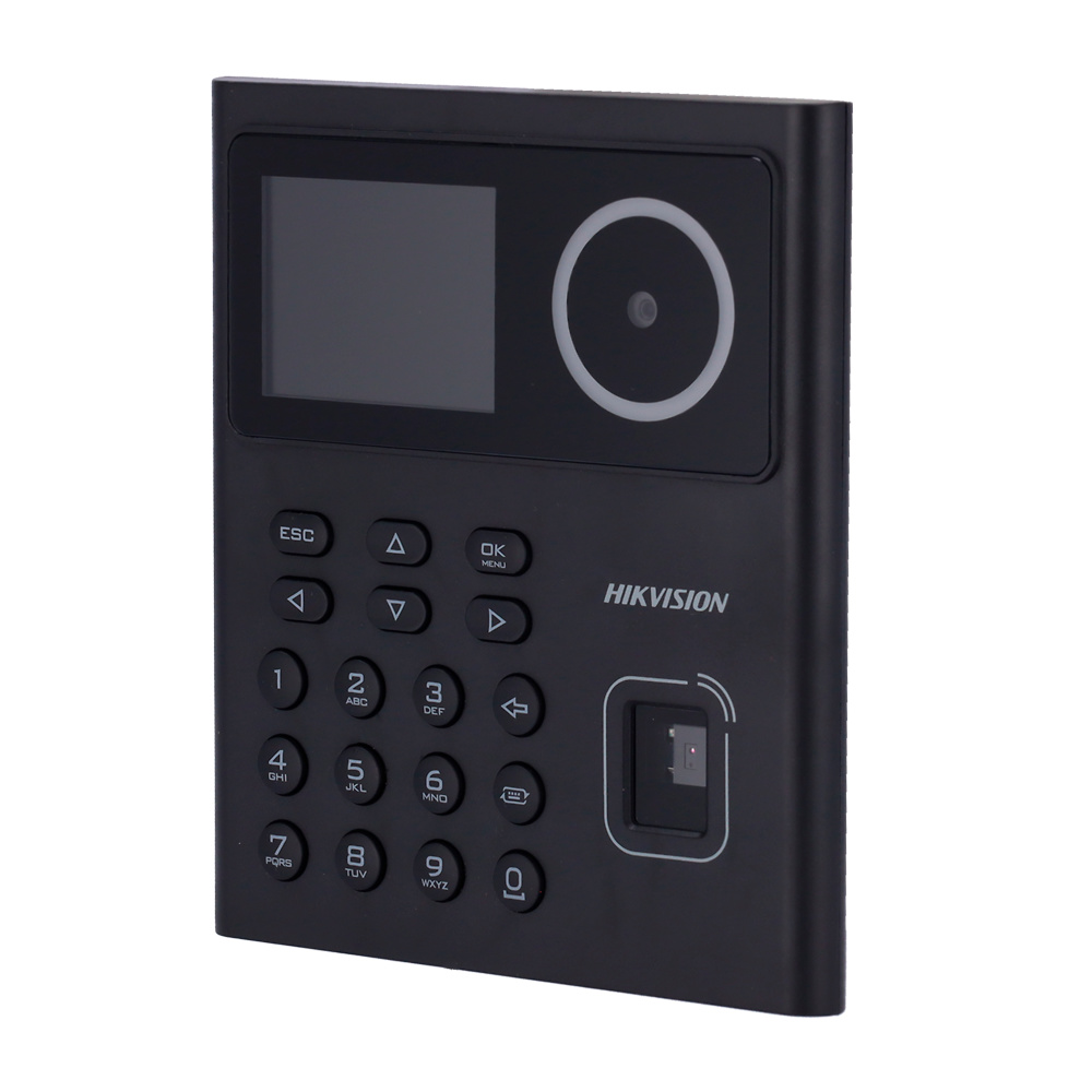 DS-K1T320MFX  |  HIKVISION  -  Terminal de Control de acceso y presencia  |  Identificación por huella, reconocimiento facial, contraseña PIN , tarjeta MF 13,56 MhZ y y/o combinaciones