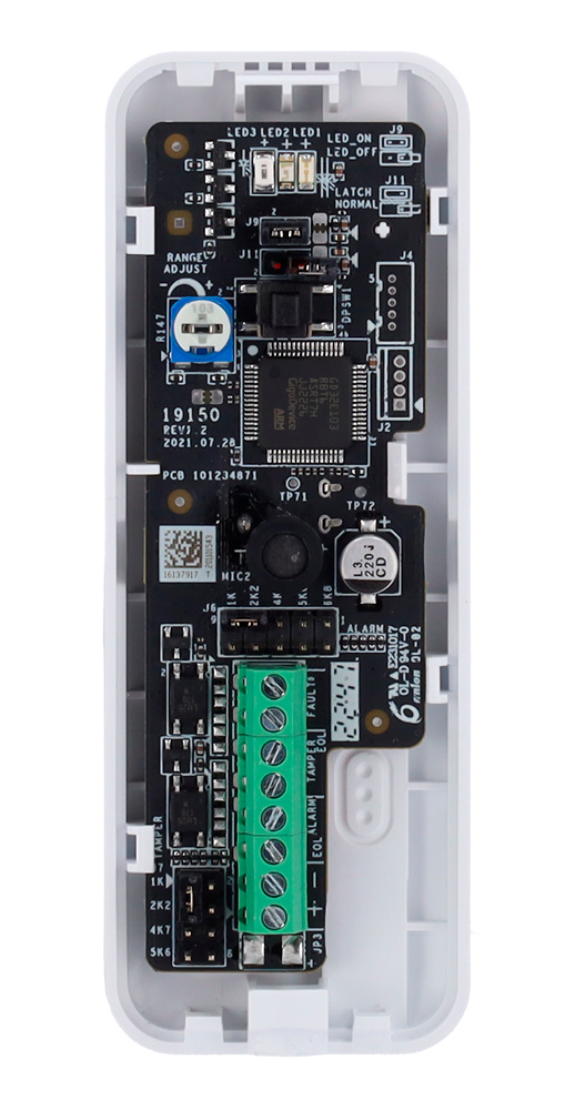 DS-PDBG8-EG2 | HIKVISION - Detector de rotura de cristal | Cableado | Salto de frecuencia contra interferencias 