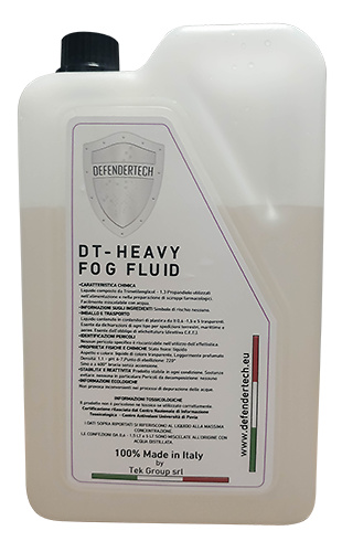 DT-FOG50  |  DEFENDERTECH  -  Recarga de líquido para Generador de niebla  -  5 Litros