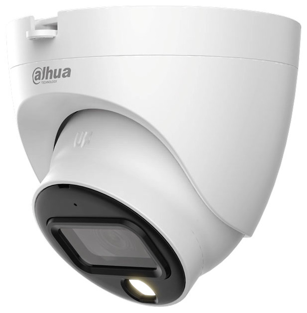 HAC-HDW1239TLQP-A-LED-0280B-S2  |  DAHUA  -   Cámara domo  4 en 1  |  5 Megapixel  |  Lente fija Gran Angular  |  Smart Light 20 metros  |  Micrófono integrado