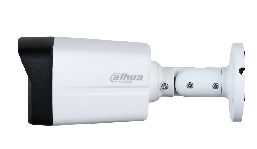 HAC-HFW1200TLMP-IL-A-0280B-S6 | DAHUA - Cámara Bullet 4 en 1 | 2 Mpx | Lente fija 2,8 mm | Smart Dual Light 40m | Micrófono integrado 