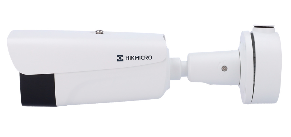 hm-td2638-lateral Vista lateral del cuerpo metálico con caja de conexiones integrada. Preparada para exteriores con certificación IP67 y NEMA 4X, resistente al polvo, agua y vandalismo