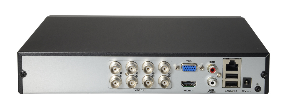 HWD-6108MH-G4 | HIKVISION - Grabador 5 en 1 | 8 Canales de video BNC + 2 canales IP | Audio bidireccional | Resolución Máx. 4 Mpx 