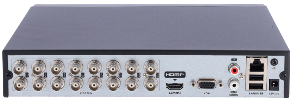 HWD-6116MH-G4 | HIKVISION - Grabador 5 en 1 | 16 Canales de video BNC + 8 canales IP | Audio bidireccional 