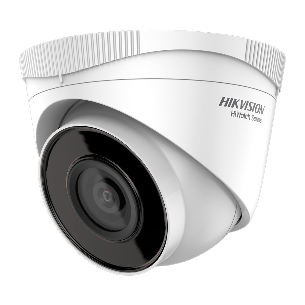 HWI-T240HA  |  HIKVISION  -  Cámara domo IP   |  4 Mpx  |  Lente fija 2,8 mm  |  Leds IR 30 metros   |  Soporta detección de humano y vehículo