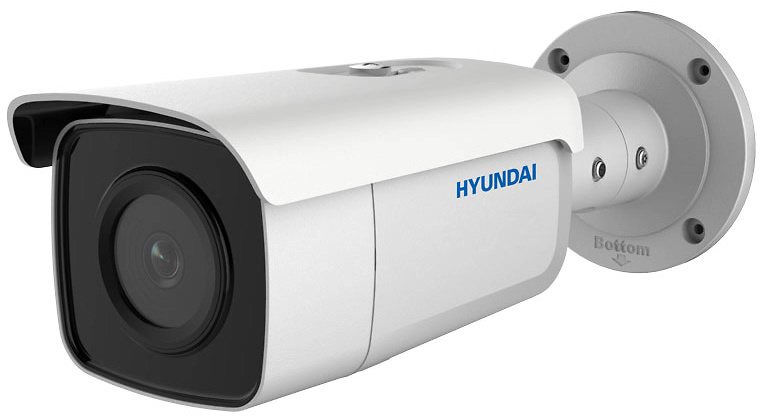 HYU-930  |  HYUNDAI  -  Cámara IP Bullet  |  2 Megapixel  |  Lente motorizada |  Smart IR 50 metros  |  Protección perimetral  |  Entradas/Salidas de Audio y Alarmas