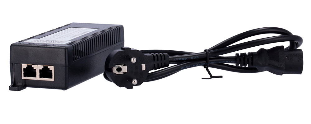 INJ-POE-2.5G-60W | Inyector PoE 60W | 10/100/1000/2500 Mbps | Distancia máxima 100 m 