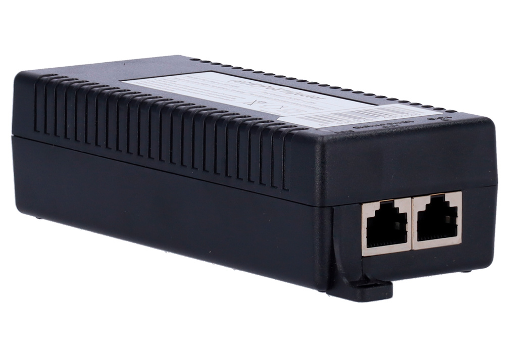 INJ-POE-2.5G-60W | Inyector PoE 60W | 10/100/1000/2500 Mbps | Distancia máxima 100 m 