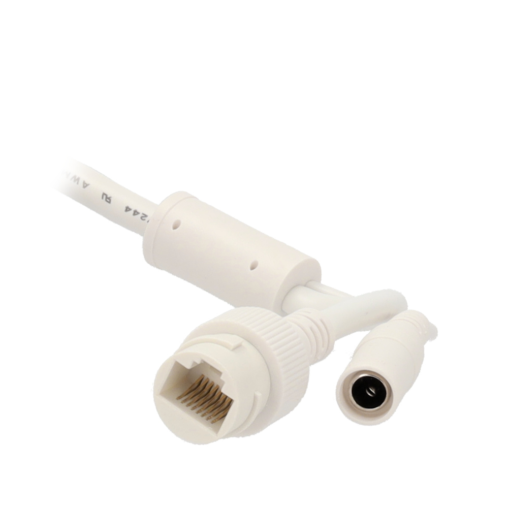 IPC-D140HA-LU | HiLooK - Cámara de vigilancia IP | 4 Mpx | Lente 2.8 mm | Luz híbrida: IR y luz blanca | Micrófono integrado 