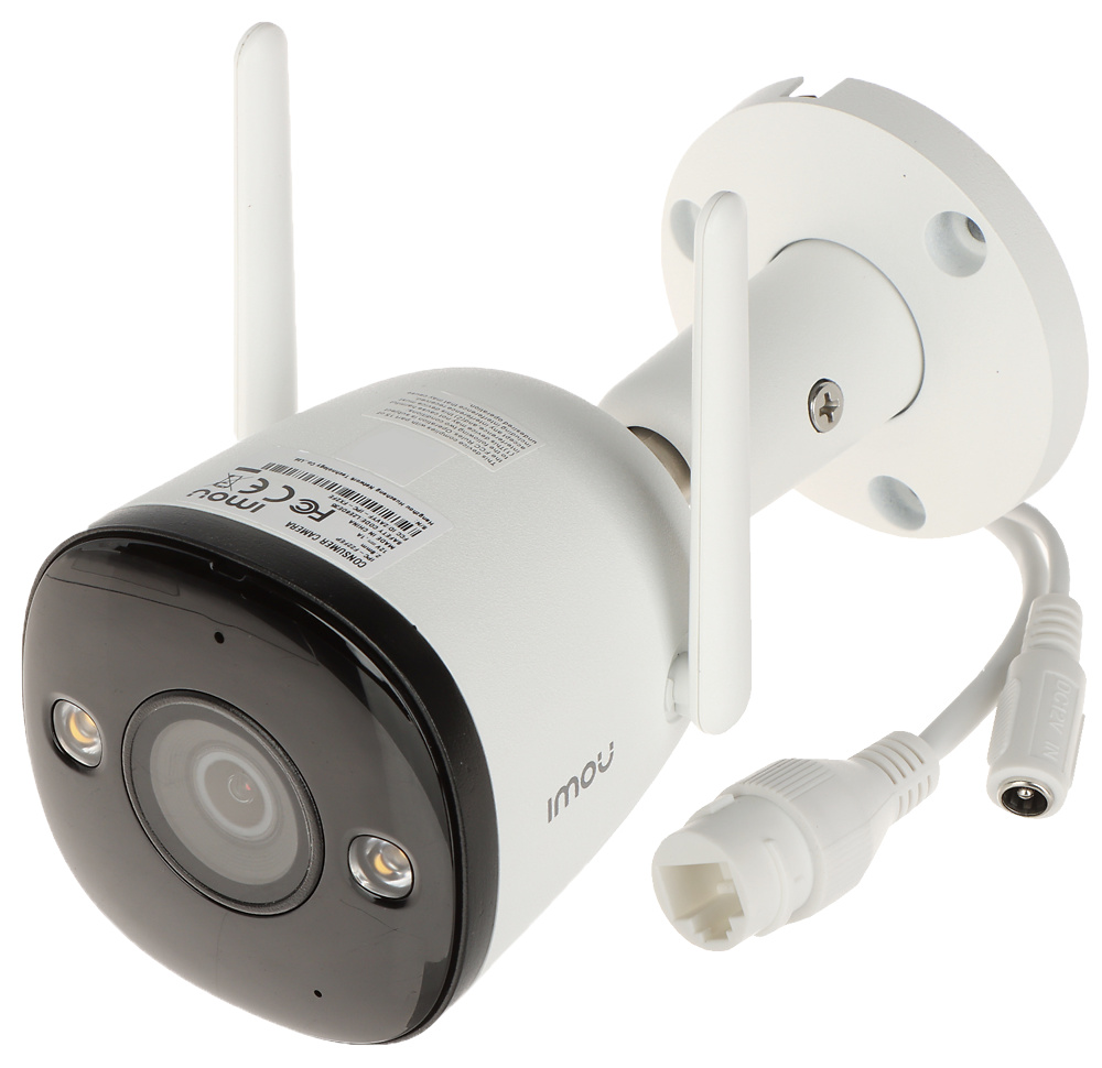 IPC-F42FEP-0280B-IMOU | IMOU - Cámara IP Wifi | 4 Mpx | Lente 2.8 mm | Leds IR 30 metros | Detección inteligente de humanos | Micrófono integrado 