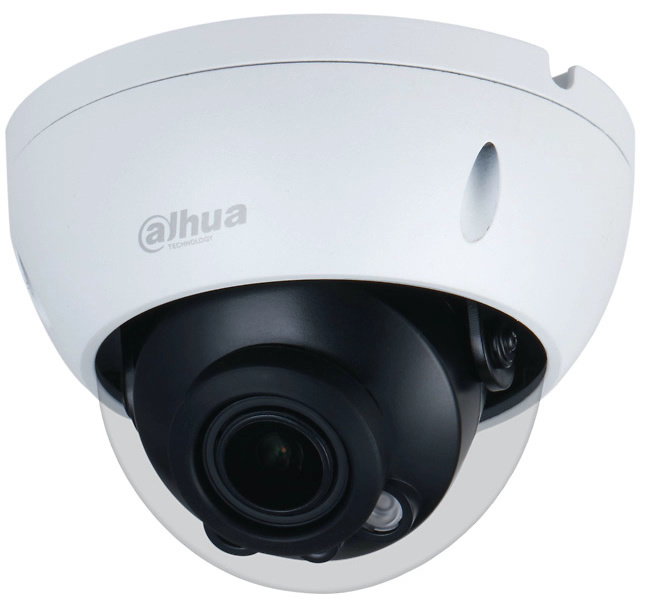 IPC-HDBW2231R-ZS-S2 IPC-HDBW2231R-ZS-S2 Cámara IP para vigilancia, de la marca Dahua. Es un domo de seguridad con una resolución de 2 Mpx y con una óptica fija