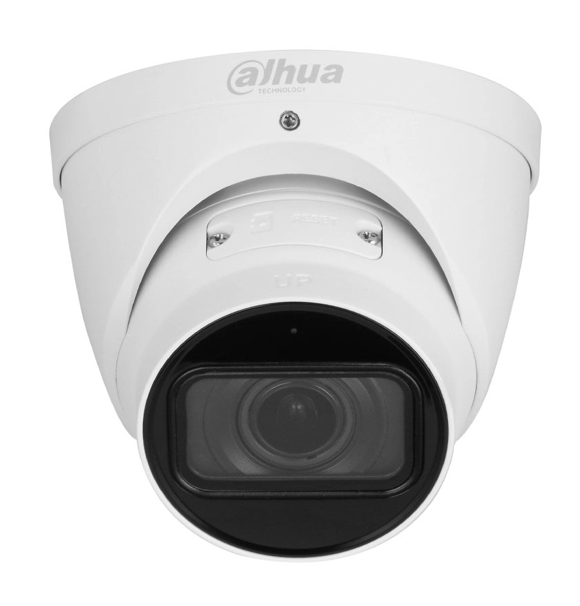 DAHUA CAMRADA IP DOMO Cámara Dahua 2 Mpx con Zoom motorizado 2.7-13.5 mm, Smart IR 40 m, WDR 120 dB y SMD Plus. Monitoreo avanzado con detección de intrusión y micrófono integrado
