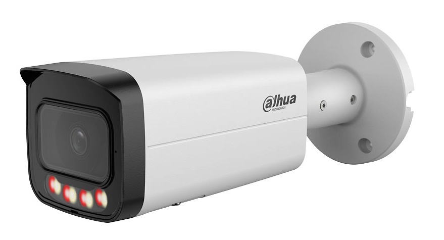 IPC-HFW21249TP-AS-IL-0280B  |  DAHUA  -   Cámara IP  WizSense |  12 Mpx  |  Óptica fija 2,8 mm  |  Smart Dual Light y disuasión activa