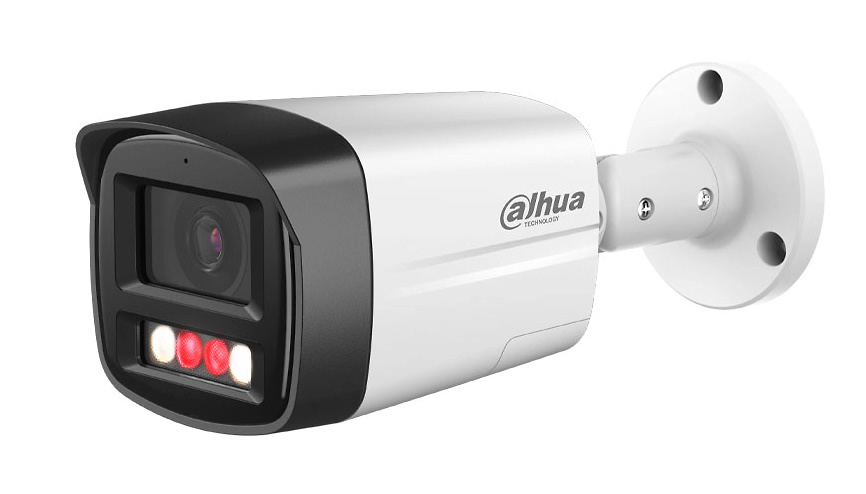 IPC-HFW2549TLP-S-PV-0280B  |  DAHUA  -   Cámara IP  WizSense |  5 Mpx  |  Óptica fija 2,8 mm  |  Smart Dual Light y disuasión activa