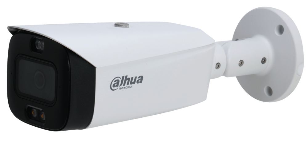 IPC-HFW3449T1P-AS-PV-0280B-S4  |  DAHUA  -   Cámara IP Bullet  StarLight  WizSense|  4 Mpx  |  Lente fija 2,8 mm  |  Smart Light  30 metros  |  Protección Perimetral  |  Micrófono integrado