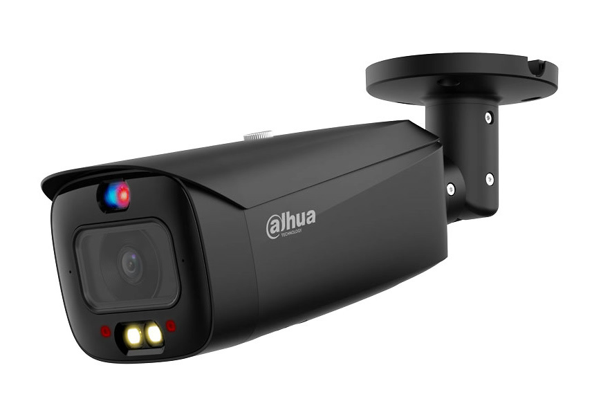 IPC-HFW3449T1P-AS-PV-0280B-S5-Black   |  DAHUA  -  Cámara IP Smart Dual Light  |  4 Mpx  |  Óptica fija 2,8 mm |  TIOC  |  Smart Dual Light 30 metros  |  Disuasión activa