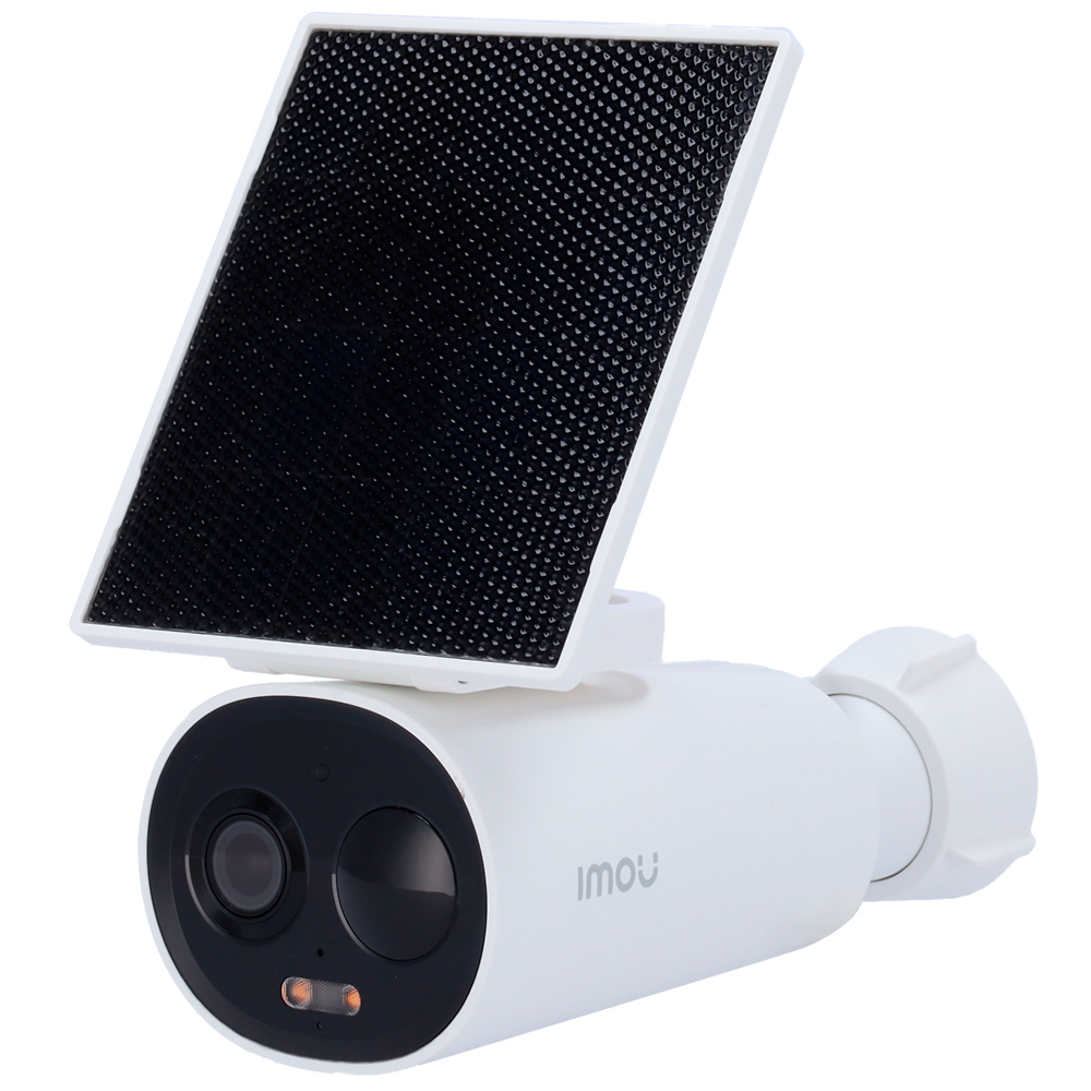 IPC-K9DCP-3T0WE-V2-IMOU | IMOU Compra la cámara IP WiFi a batería IMOU IPC-K9DCP-3T0WE-V2-IMOU con panel solar. Resolución 3MP, IR 15m, H.265, detección de personas por PIR, audio bidireccional, grabación en tarjeta SD y nube. Ideal para exterior.