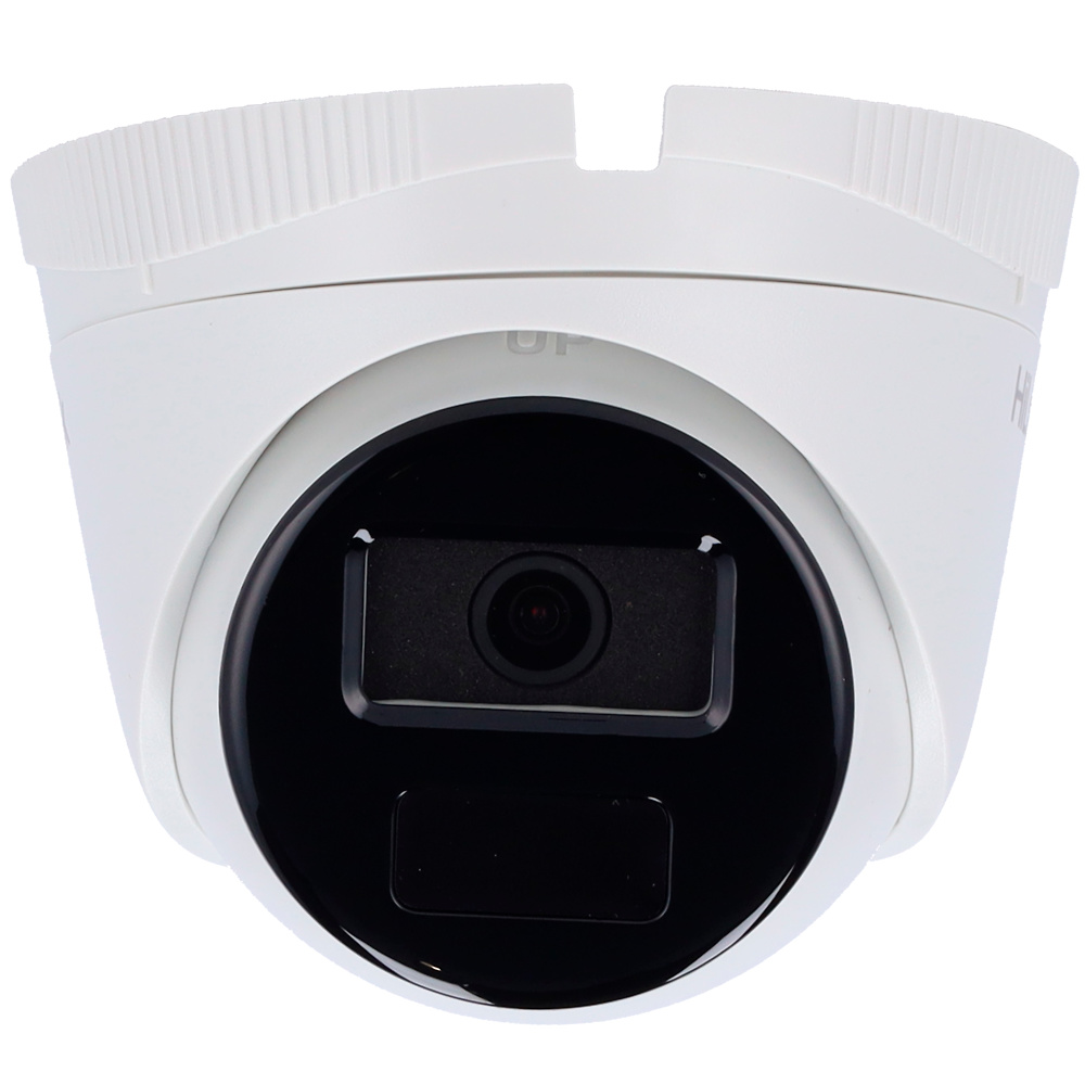 Cámara Eco HILOOK HiLook IPC-T221H-C, cámara Turret IP de alta calidad con sensor CMOS de 2 Mpx, lente gran angular, visión nocturna 20 m y compatibilidad ONVIF. Resistente al agua y al polvo, perfecta para instalaciones exteriores e interiores de seguridad