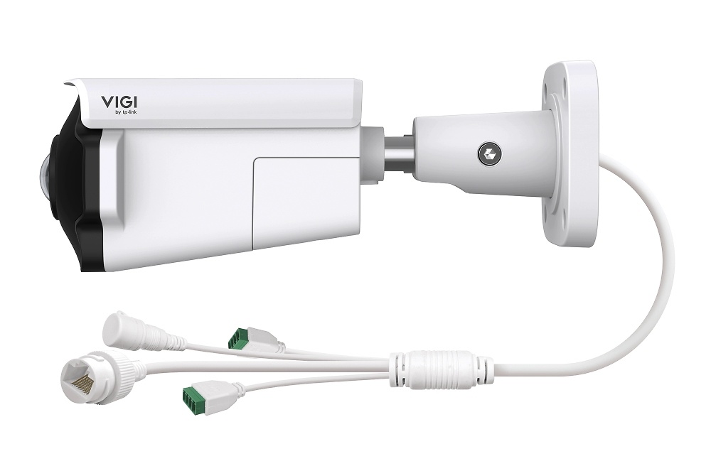 InSight S385PI | VIGI TP-LINK | Cámara IP TP-Link | 8 Mpx | Lente Fija 1,65 mm | Leds IR 20 metros | Incorpora micrófono y altavoz 