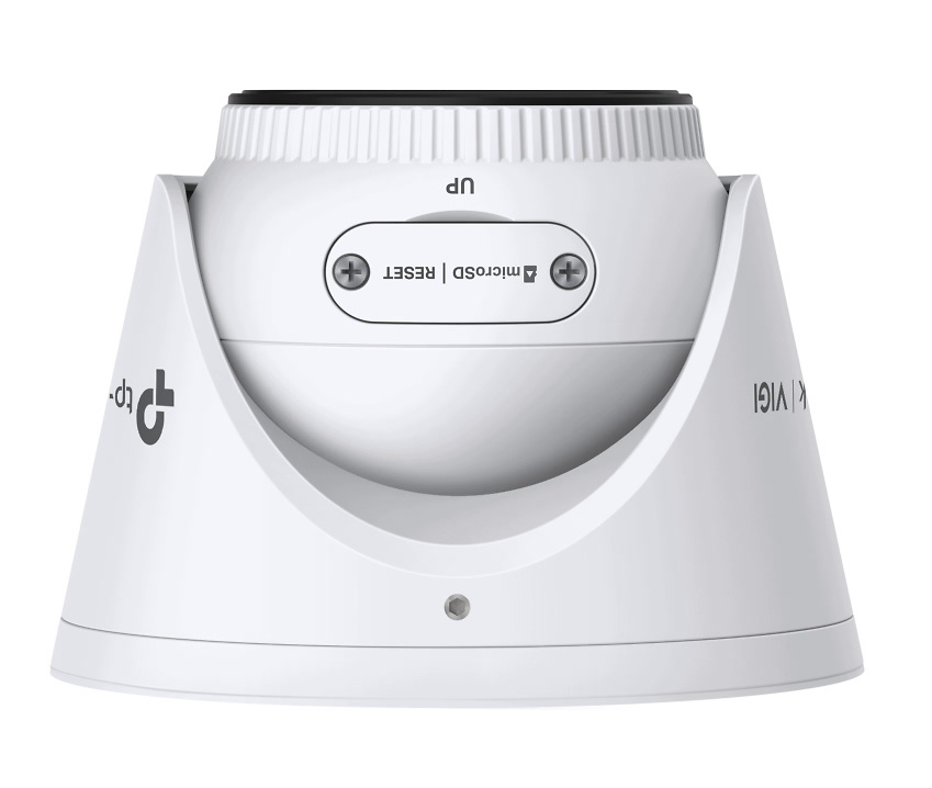 VIGI-InSight-S445-4mpx-disuasion-micro-sd la VIGI S445 con almacenamiento interno micro SD, interfaz PoE, micrófono, altavoz, disuasión sonora y almacenamiento interno. Solución profesional para vigilancia inteligente