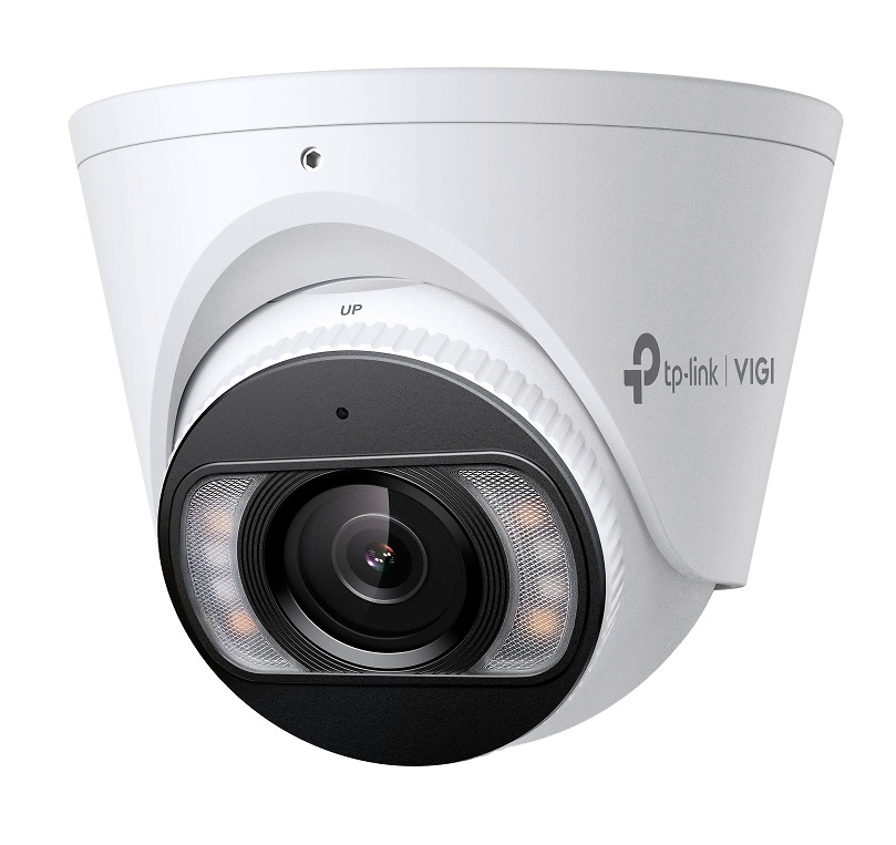 tp-link-vigi-s445-frontal Imagen frontal de la cámara IP TP-Link VIGI InSight S445 con lente fija de 4 mm, sensor de 4Mpx y carcasa metálica IP67. Diseñada para videovigilancia profesional en exteriores, con diseño compacto y robusto. Ideal para seguridad inteligente y resistente