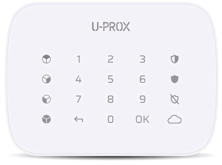 U-Prox KEYPAD G4 WHITE U-Prox KEYPAD G4 WHITE