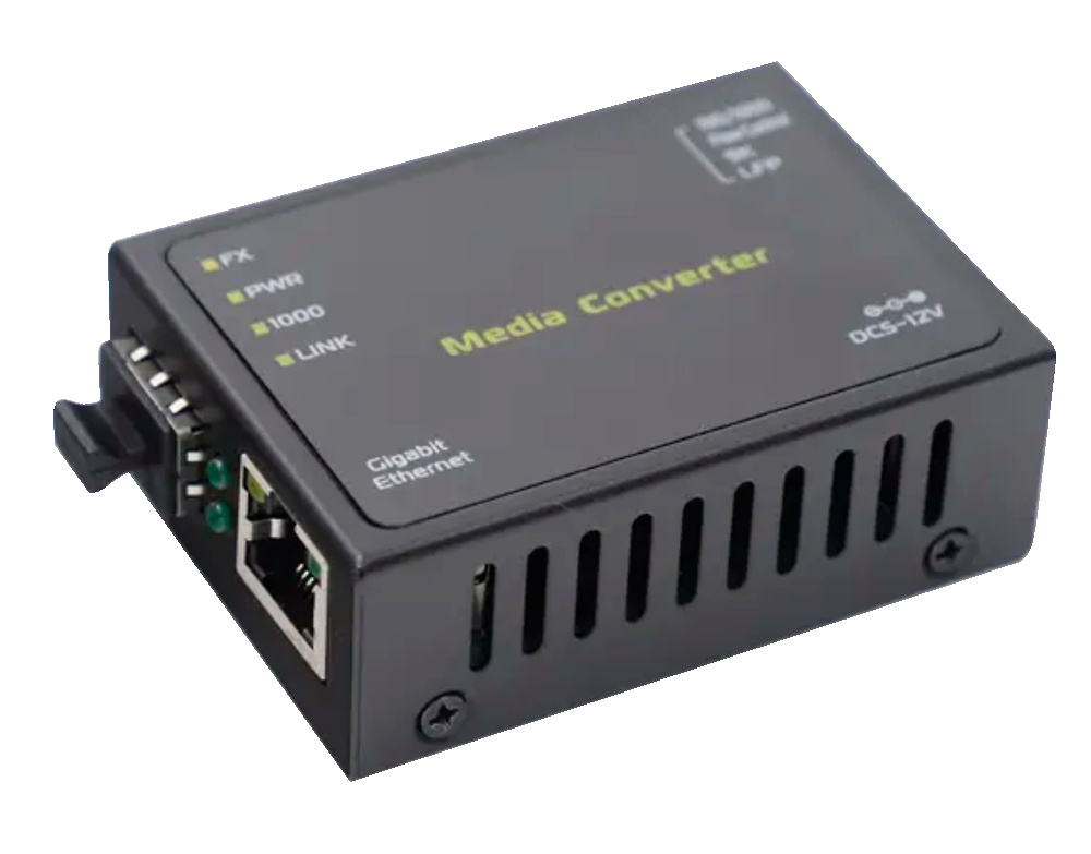 MC-1GE-SFP-MINI | Conversor de medios | 10/100/1000 Base-TX | Compatible con SFP Multimodo y Monomodo 