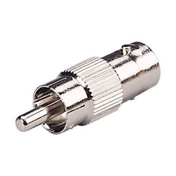 Conector BNC hembra a RCA macho 