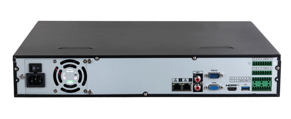 NVR4232-EI | DAHUA - Grabador NVR de 32 canales IP | Alarmas | 256Mbps | SMD Plus 