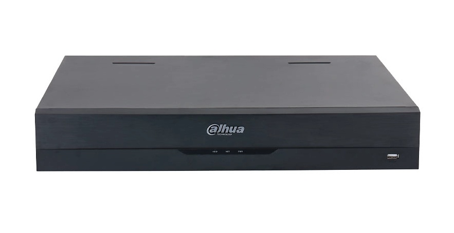 NVR5432-16P-EI | DAHUA - Grabador IP NVR WizSense - Acupick | 32 Ch Video - 16 Ch PoE | SMD Plus | Protección Perimetral | 384 Mbps 