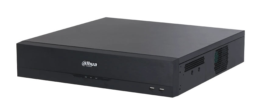 NVR5464-16P-EI  |  DAHUA  -    Grabador NVR IP WizSense |  64 Canales con Switch 16 puertos PoE  |  384 Mbps 