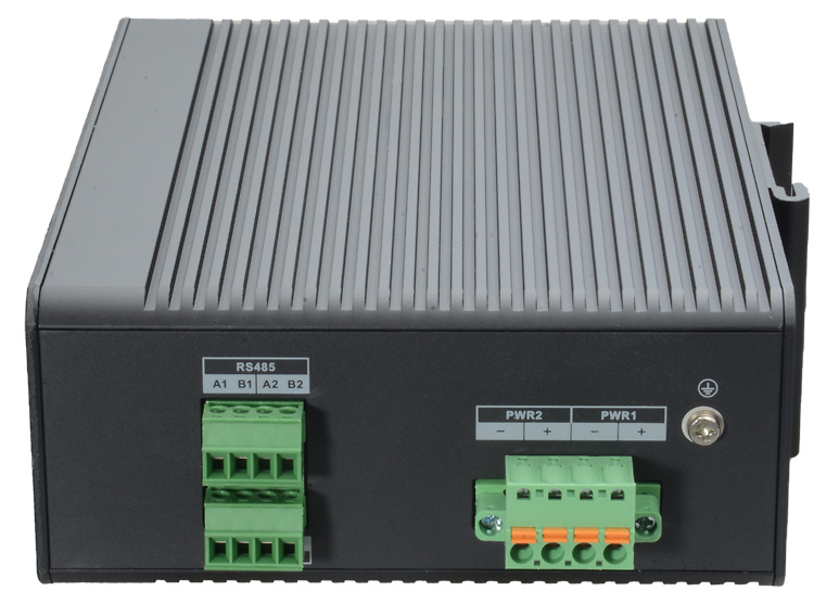 PFS4210-8GT-DP-V2 | DAHUA | 8 puertos PoE RJ45 + 2 puertos SFP de fibra | 10/100/1000 Mbps | Gestionable 