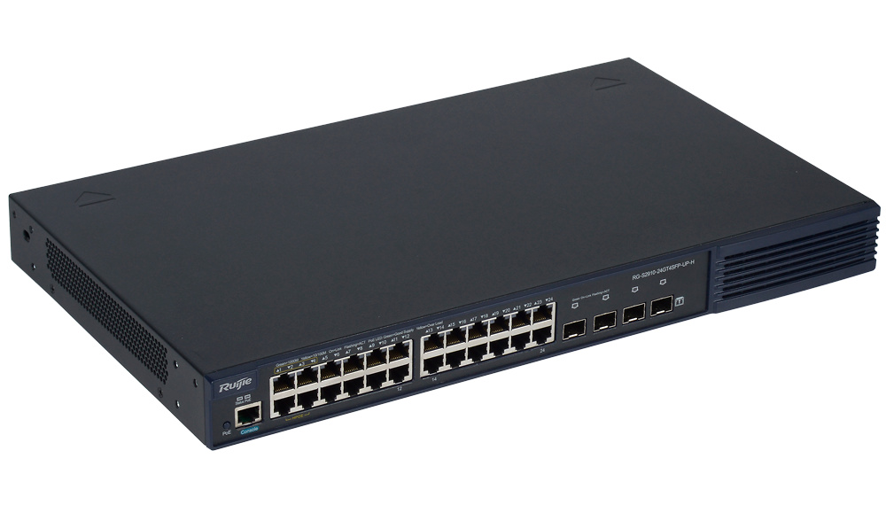 RG-S2910-24GT4SFP-UP-H | RUIJIE | Switch PoE Cloud Gestionable L2 