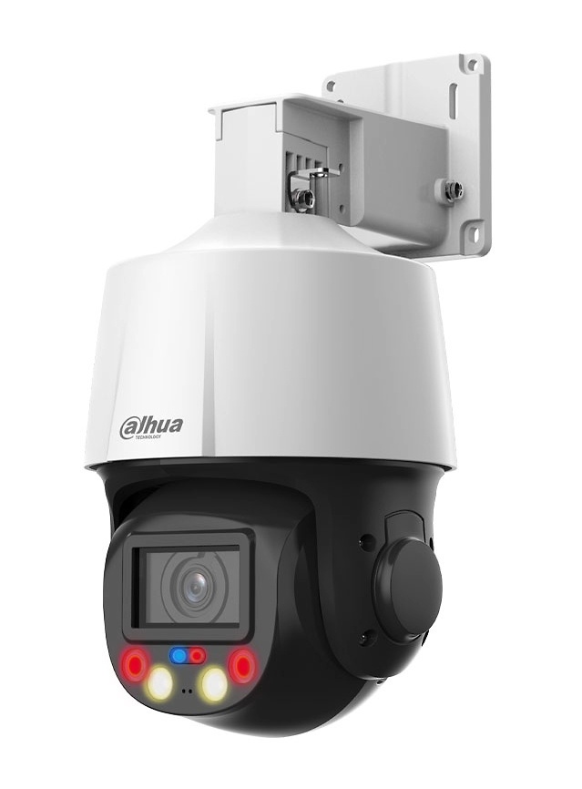 SD3E405DB-GNY-A-PV1   |  DAHUA  -  Domo motorizado IP   |  5 Mpx  | Lente motorizada  |  Smart IR 50 metros  |  Luz blanca 30 metros  |  Audio con micrófono y altavoz integrados  |  Entrada/Salida de Alarma