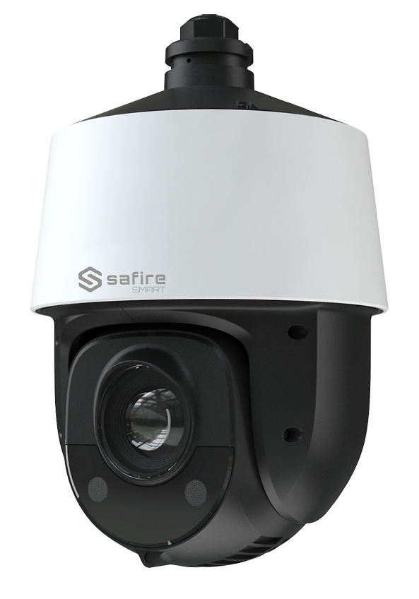 SF-IPSD4015IT-2E1  |  SAFIRE SMART  |  Cámara PTZ IP gama E1 Inteligencia Artificial  |  2 Mpx  | Zoom 15x  |  Leds IR 200 metros