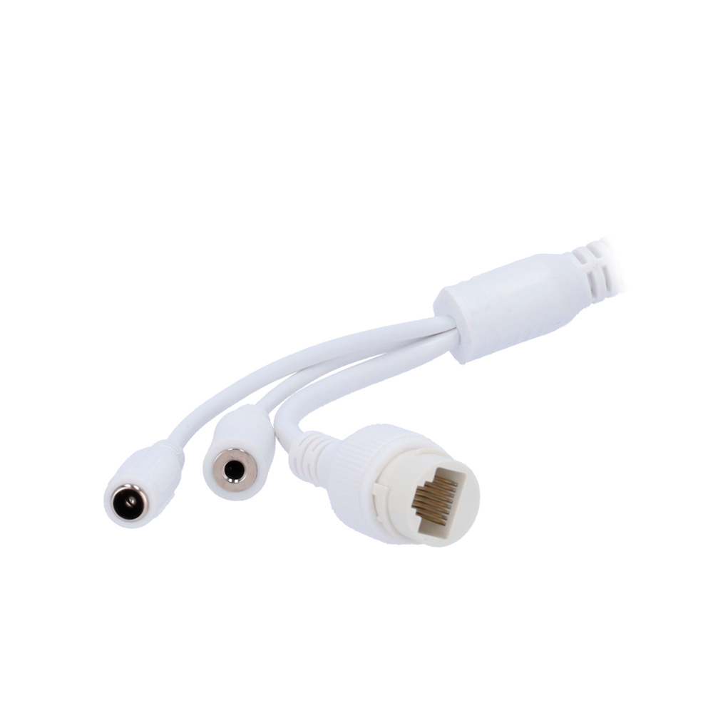 SF-IPT020A-4E1-NIGHTPRO | SAFIRE - Cámara Turret IP con AI-ISP | 4 Mpx | Lente Fija 2.8 mm | Leds IR duales 30 metros (luz blanca) | Micrófono integrado 
