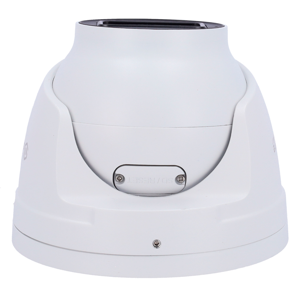 SF-IPT020A-4E1-NIGHTPRO | SAFIRE - Cámara Turret IP con AI-ISP | 4 Mpx | Lente Fija 2.8 mm | Leds IR duales 30 metros (luz blanca) | Micrófono integrado 